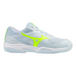Mizuno Tennissko Mizuno Break Shot 5 Allcourt-sko Damer-hvid, neongul