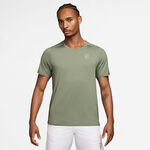 Nike Tanktop Nike Court Dri-FIT Advantage T-shirt Herrer-oliven