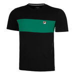Fila Tøj Fila Bosse T-shirt Herrer-Sort,Grøn