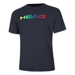 HEAD Tøj HEAD Rainbow T-shirt Herrer - blå, 
