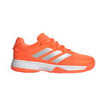 adidas Tennissko adidas  Ubersonic Allcourt-sko B&oslash;rn-orange, s&oslash;lv