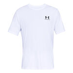 Under Armour T&oslash;j Under Armour Sportstyle Left Chest T-shirt Herrer-Hvid,Sort