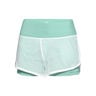 Efia Tech (2in1) Shorts Damer-Mint,Hvid