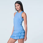 Lucky in Love Tøj Lucky in Love High Neck Action Tanktop Damer-Lyseblå