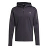 Own The Run Winter Half-Zip Løbetrøje Herrer-Sort