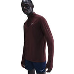 Nike T&oslash;j Nike Stride Half-Zip L&oslash;betr&oslash;je Herrer - m&oslash;rker&oslash;d, s&oslash;lv