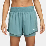 Nike T&oslash;j Nike One Dri-Fit High Rise 3In 2N1 Shorts Damer-Vis