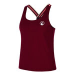 Quiet Please Tøj Quiet Please Endlessly Serve & Volley 2.0 Tanktop Damer-Vinrød,Flerfarvet