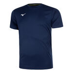 Mizuno Tøj Mizuno Training T-shirt Herrer - mørkeblå, 