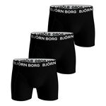 Björn Borg Tøj Björn Borg Stretch Boksershorts Pakke Med 3 Herrer-Sort