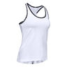 Knockout Tanktop Damer-Hvid,Sort