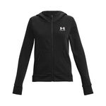 Under Armour Tøj Under Armour Rival Fleece LU Sweatjakke Pige-Sort