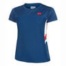 Squadra III T-shirt Damer-Blå,Hvid