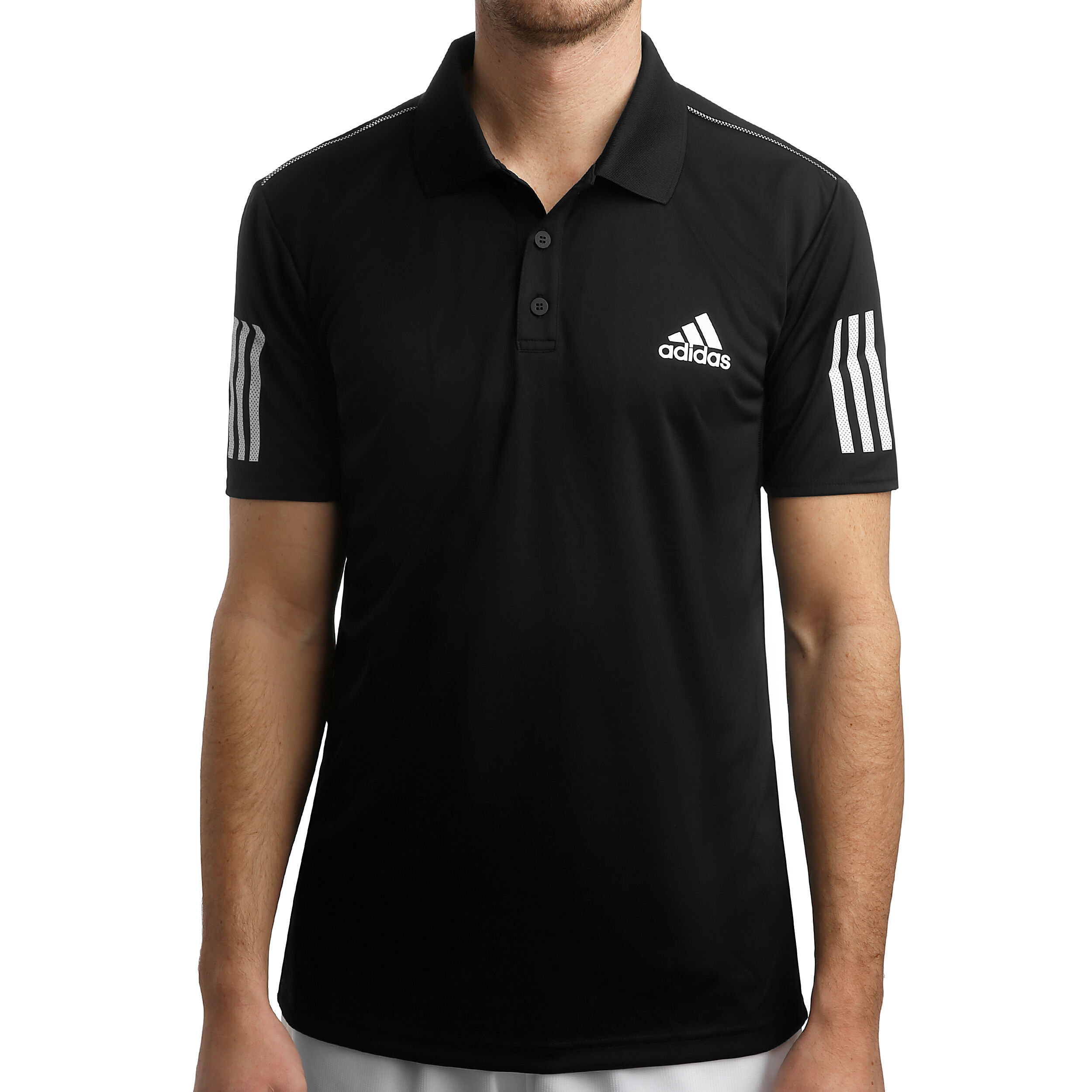 adidas polo 3 stripes