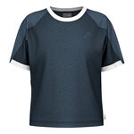 HEAD Tøj HEAD Play Tech T-shirt Damer-Mørkeblå