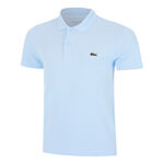 Lacoste T&oslash;j Lacoste Ribbed Collar Polo Herrer - lysebl&aring;, gr&oslash;n