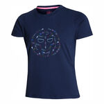 BIDI BADU Tøj BIDI BADU Heshima Lifestyle Tee T-shirt Damer - mørkeblå, flerfarvet