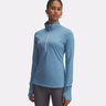 Launch Pro Half-Zip Shirt,Langærmet Damer-Blå