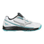 Mizuno Tennissko Mizuno Break Shot 4  Tæppesko Damer - hvid, turkis