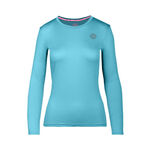 BIDI BADU Tøj BIDI BADU Mina Tech Roundneck Shirt, langærmet Pige - lyseblå, 