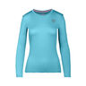 Mina Tech Roundneck Shirt, langærmet Pige - lyseblå, 