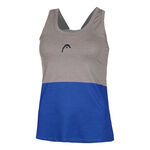 HEAD Tøj HEAD Play Tech Tanktop Damer-Blå,Grå