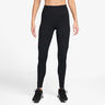 Dri-FIT One High Rise Stramme Løbebukser Damer-Sort