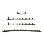 Tecnifibre Ketchertilbehør Tecnifibre T-Fight TF-40 16/19 Khaki Sæt Øskenbånd-Sort