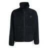 Fleece Full-Zip Træningsjakke Herrer - sort, 