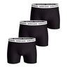Cotton Stretch Boxer 3P Boksershorts Herrer-Sort,Hvid