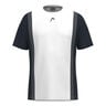 Club 25 Tech T-shirt Herrer-Mørkeblå,Hvid