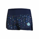 BIDI BADU Tøj BIDI BADU Imara Tech 2in1 Shorts Pige - mørkeblå, flerfarvet