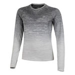 ASICS Tøj ASICS Seamless Shirt,Langærmet Damer-Hvid,Grå