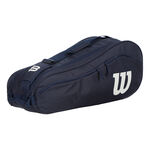 Wilson Wilson Advantage Ketchertaske 6 - m&oslash;rkebl&aring;