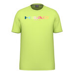 HEAD Tøj HEAD Rainbow T-shirt Herrer-Lime