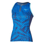 Mizuno T&oslash;j Mizuno Mugen Printed Tanktop Damer-Bl&aring;