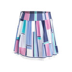 Lucky in Love Tøj Lucky in Love Retrospective Pleated 14 Nederdel Damer-Hvid,Flerfarvet