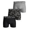 Cotton Stretch Boxer 3P Boksershorts Herrer-Oliven,Gr&oslash;n