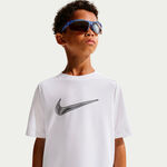 Nike T-shirt Nike Dri-Fit Multi  T-shirt Drenge-hvid