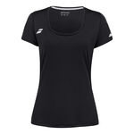 Babolat T&oslash;j Babolat Play Cap Sleeve T-shirt Damer-Sort