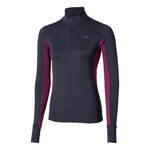 Mizuno Tøj Mizuno Active Warmalite Half Zip Løbetrøje Damer-Blå