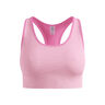 Seamless Medium Padded Sport Sports-BH Damer-pink
