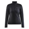 Core Gain Midlayer Løbetrøje Damer-Sort