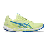 ASICS Tennissko ASICS Solution Speed FF 3 AC Allcourt-sko Damer-Lime,Bl&aring;