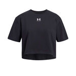 Under Armour T&oslash;j Under Armour Rival T-shirt Pige-sort