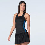 Lucky in Love Tøj Lucky in Love Racer Rib Tanktop Damer-Sort