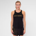 BIDI BADU Tøj BIDI BADU Paris 2024 Chill Tanktop Damer-Sort,Guld