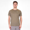 Crew Two Colored T-shirt Herrer-Oliven