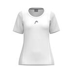 HEAD Tøj HEAD Club 25 Tech T-shirt Pige-Hvid