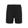 Essential 6in 2in1 Løbeshorts Herrer - sort, 